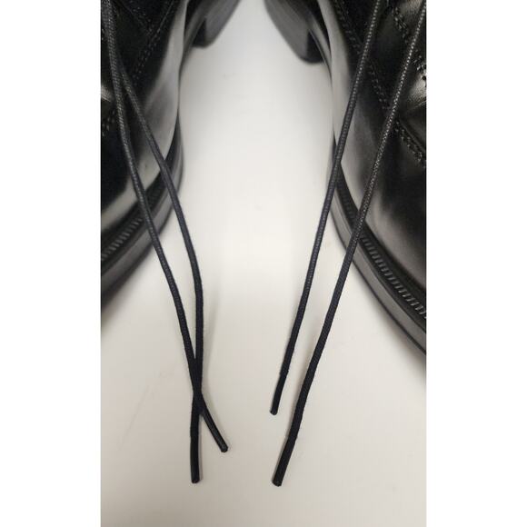 Vostey Men's Casual Motorcycle Combat Ankle Dress Boots Color Black Size 11.5 - Picture 13 of 15